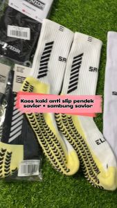 Satu Paket Kaos Kaki Savior Anti Slip & Dummy Sleeve Olahraga