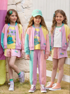 PPTOWN | Girls Sport Set Spring New Style 2-piece Casual