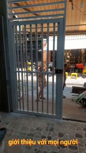 Khóa cửa cổng ngoài trời mở bằng vân tay 2 mặt trong ngoài G04