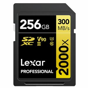 Lexar 2000X V90 SD Card Camera Internal Storage 32G/64G/128G/256G High Speed Memory Card for Digital Cameras