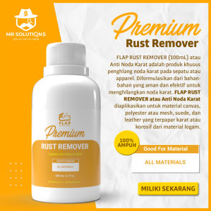 Flap Shoes Care Penghilang Noda Karat Pakaian dan Sepatu