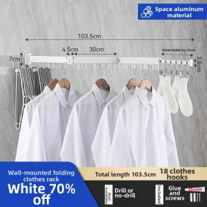 Foldable Space-saving Multi-functional Drying Rack for Clothes and Quilts
