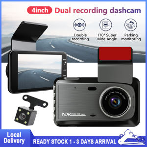 1080P Dual Lens Dashcam Car Camera Recorder Dash Cam Car HD 170° Front Dashboard Camera Rear View Camera Front and Rear Dual Channel Recording