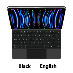 AJIUYU | Bàn Phím Không Dây Nổi Magic Hàn Quốc Dành Cho iPad Air Thế Hệ 4 5 iPad Pro 11 Thế Hệ 1 2 3 4 Tương Thích Với Vỏ Máy Tính Bảng