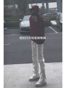 กางเกงปีนเขาทรงตรงสำหรับผู้ชาย กางเกงขายาวลำลองฤดูร้อน ทรงหลวม กางเกงขายาวกันน้ำสำหรับปีนเขาและเดินป่าแบบลำลอง