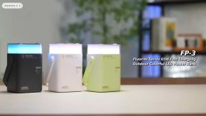REMAX FP-3 PD65W + QC22.5W Fast Charging PowerBank 40000mAh Multi-Color LED Lighting Atmosphere Light Power bank