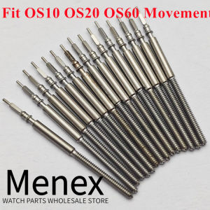 Menex Watch Parts Stainless Steel Winding Stem Replacement Watch Crown Rod Fit OS10 OS20 OS60 Movement Watch Repair Accessories
