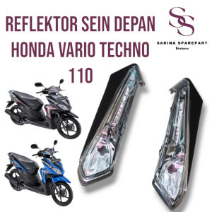 Reflektor Lampu Sen Depan Honda Vario Techno 110 Lampu Sein Sen Depan Vario Techno 110 Kanan Kiri