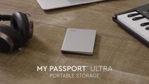 Western Digital HDD USB-C 2 TB External Harddisk ฮาร์ดดิสก์แบบพกพา รุ่น MY PASSPORT ULTRA ขนาด 2.5