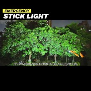 4 IN 1 LIGHT COLOR  Rechargeable Light LED Tube Magnetic Camping Hazard Emergency Lamp Car USB Rechargeable Lampu Suluh