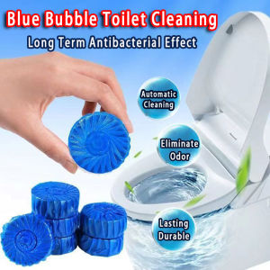 Blue Bubble Toilet Cleaning Magic Auto Toilet Bowl CleaneToilet Bowl Automatic Cleaner Treasure Blue Bubble Automatic Clean Flush Bathroom Cleaning Individual Packaging 蓝泡泡马桶清洁