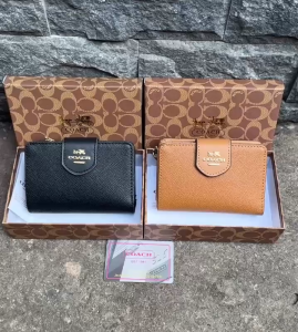 ví nữ  full box 12cm*9cm có ngăn chứa ảnh + nắp gài đủ màu