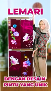 Napolly Lemari Plastik 4 Susun Kotak Penyimpanan Baju Serbaguna ICAB 204 / 204C PTRON