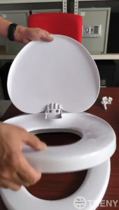 TRENY Adult + Kids Dual Toilet Seat Cover (Heavy Duty) For Potty Train Bowl Penutup Pelapik Mangkuk Tandas Jamban Dewasa Kanak-kanak
