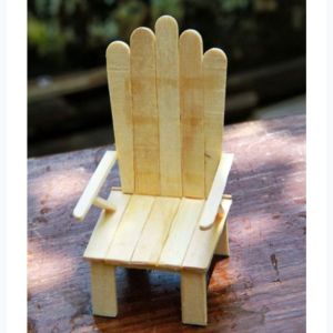 Kerajinan dari stik es krim/kursi