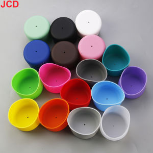 JCD 1pcs Curved Silicone 6.5CM Water Cup Cover Bottom Water Bottle Protection Cover Anti Slip Bottle Cover Insulation Cover