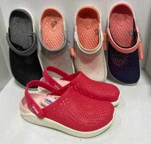 รองเท้าแตะ รองเท้าหัวโต crocs LiteRide งานดีใส่นิ่มเบาสบายเท้า สี่ตรงมาปก