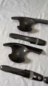 Ốp tay nắm hõm cửa CARBON xe Toyota Avanza 2022 - NAY VÂN CARBON cao cấp