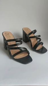 guốc nữ mũi vuông gót vuông cao sành điệu 2021 NĐ188