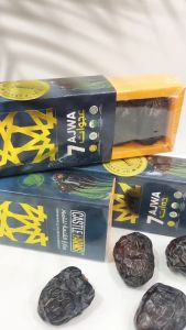 Kurma Ajwa Organik Castle Farm 7 Butir Jumbo