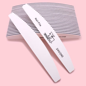 5/10/25/50pcs Nail Files 240/240 Grit Polishing Grinding Manicure Pedicure At Home Nail Buffers for DIY EVA Buffer for Salon