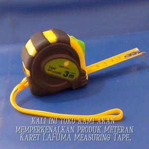 Meteran Karet LAFUMA: Alat Ukur untuk Kerajinan & Konstruksi