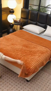 Korean Style Soft Microfiber Blanket - Home and Hotel Flannel Blanket - Hypoallergenic - Multiple Colors Available - 150x200cm/180x220cm