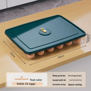 Kitchen Egg Storage Box Refrigerator Special Edible Grade ness Preservation Box Egg Organizer Holder Nordic Style