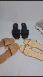 TIARA Sandal Flat Wanita Teplek Casual Sendal Slop Empuk Cewek Kasual