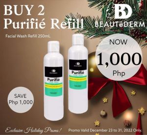 BUY ONE TAKE ONE BEAUTéDERM Purifie Facial Wash Refill 250ml
