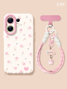 MAICHONG | Anti-Fall Full Coverage Silicone Soft Flower Design VIVO Phone Case