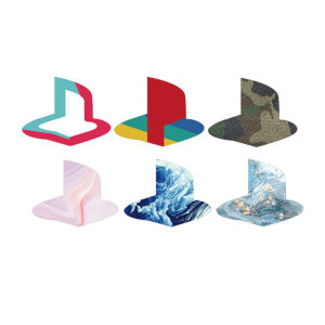 Tectinter | 6pcs Custom Vinyl Decal Skin Cover For PS5 Logo Sticker Glossy Underlay For PS5 Disc Digital Version Console Accessories