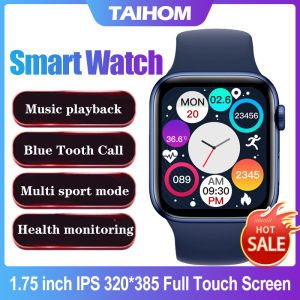 TAIHOM Smart Watch Men Women Full screen touch Customizable wallpapers Bluetooth Call Heart Rate Sleep Monitor Smart Watch for Women Men