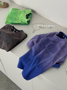 Fashionable Tie Dye Short Sleeve T Shirt for Kids SS Brand Spring Summer Clothing New 2025 Male Female Childrens Tops