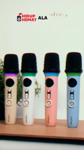 PROMO~ Double Mic Profesional Wireless Microphone mic tanpa kabel Advance Mic U-10 UHF -Mic Double ADVANCE MIC U-10 UHF~BRO