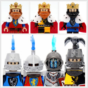 King Knight Black Eagle Four-Sided Printed Castle Building Blocks Toy Set in Bag for Teenagers And Adults Male Female Universal