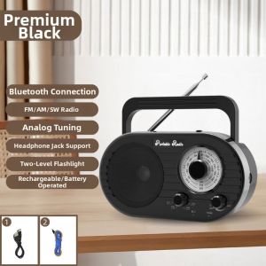 BAOZOUTU | Portable Elderly Radio Player Supports Opera