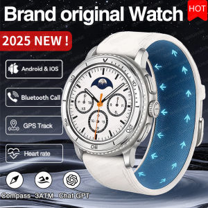 2025 New Original GPS Smart Watch AMOLED Men Women Ai GPT Amoled 3ATM Waterproof Sports SmartWatch Compass NFC HD Call Watches