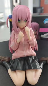 Gotoh Hitori Figurine Anime BOCCHI THE ROCK! Action Figures Kawaii Girl Q Version PVC Model Collection Periphery Cute Toys