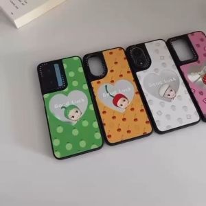 ส่งจากไทย เร็ว1-2วัน case เคสมือถือ ใช้สำหรับ i6 i7 Se 2020 i6plus i7plus i8plus i11 i12 i12promax i13 i13promax i14 i15 i15plus i15promax i16 i16pro i16plus i16promax เคส Sonny Angel ลายผลไม้ ขอบนิ่ม กระจกหัวใจ