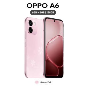 OPPO A6 6/128GB 6/256GB Snapdragon 685 7000mAh Baterai 45W SUPERVOOC IP68&69 Garansi Resmi