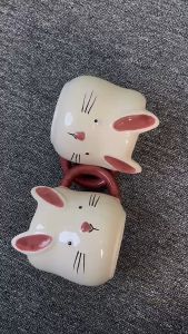 Cangkir Kelinci Keramik / Mimi Little Bunny Ceramic Napoleon (Harga Satuan)