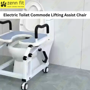 Electric Lifting Toilet Commode Chair Adjust Angle Electric Control Anti-Slip Lift Chair for Knee Joint Elderly