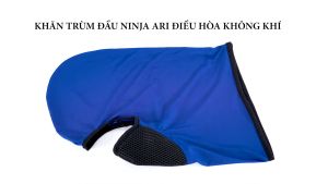 Khăn trùm đầu SWAT ARI màu đen phối lưới thoáng mát