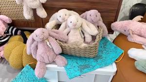 [Original with Blue Dust Bag]  Spot Goods jellycat Bugs Bunny Figurine Doll Gold Standard Is Limited 25 Anniversary Rabbit Plush Toy