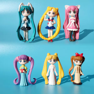 Đồ Chơi Búp Bê Tóc Dài Hoạt Hình 6 Mẫu Đồ Trang Trí Bàn Đồ Chơi Trẻ Em Đồ Trang Trí Vườn Đồ Trang Trí Bánh Xe Đồ Trang Trí