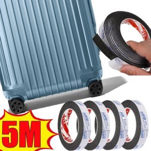5M Luggage Wheel MuteTape Shock-resistant Noise-reducing Universal Wheel Rubber Sleeve Window Gap Sealed Home Improvement Supply