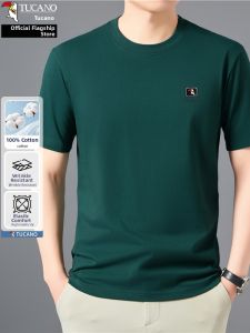 TUCANO | 100 Pure Cotton Casual Mens Round Collar T-Shirt