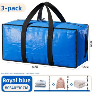 Durable Extra Large Moving Storage Bag For Clothes and Blankets