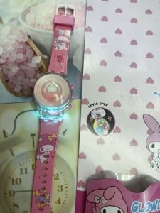 [DK] JAM TANGAN ANAK KARAKTER MUSIK LAMPU SPIN PUTAR LED DIGITAL WATCH KUROMI SANRIO SPIDERMAN KARAKTER LENGKAP 635